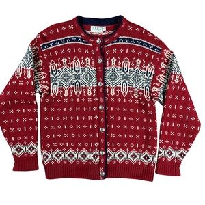 L.L. Bean Knitted Sweater Mens M